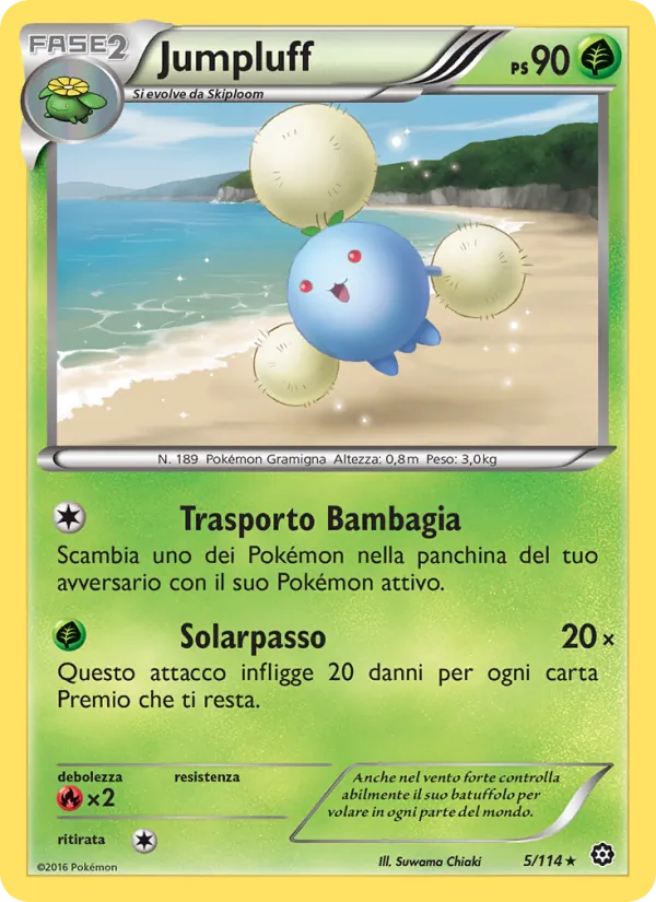 Jumpluff (Vapori Accesi #5/114)