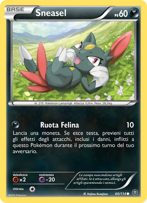 Sneasel (Steam Siege #60/114)