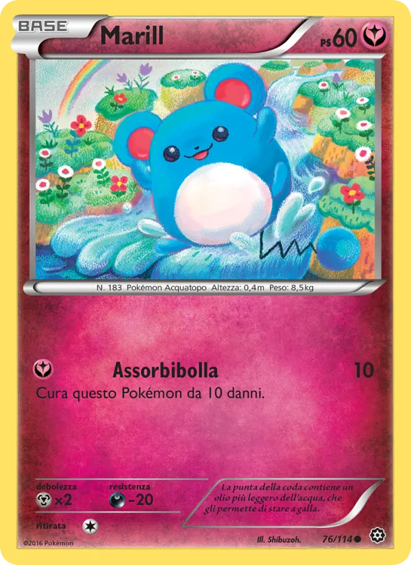 Marill (Steam Siege #76/114)