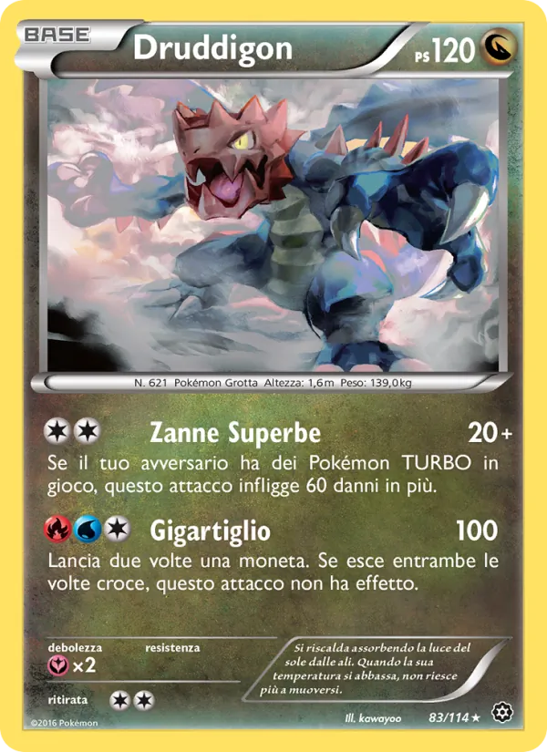 Druddigon (Steam Siege #83/114)