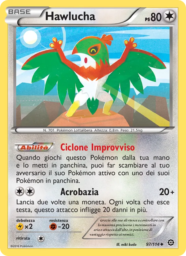Hawlucha (Steam Siege #97/114)