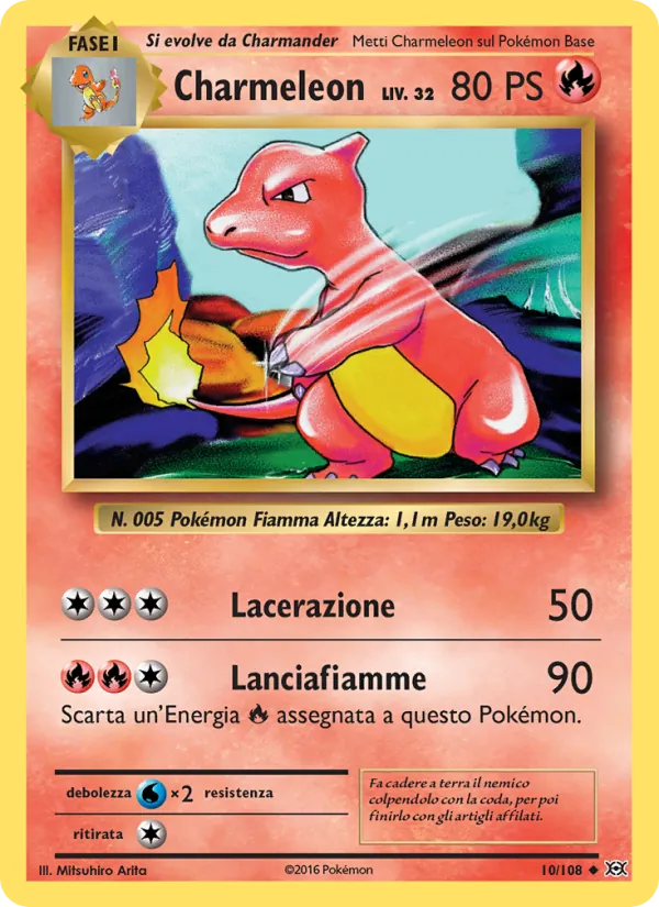 Charmeleon (Evolutions #10/108)