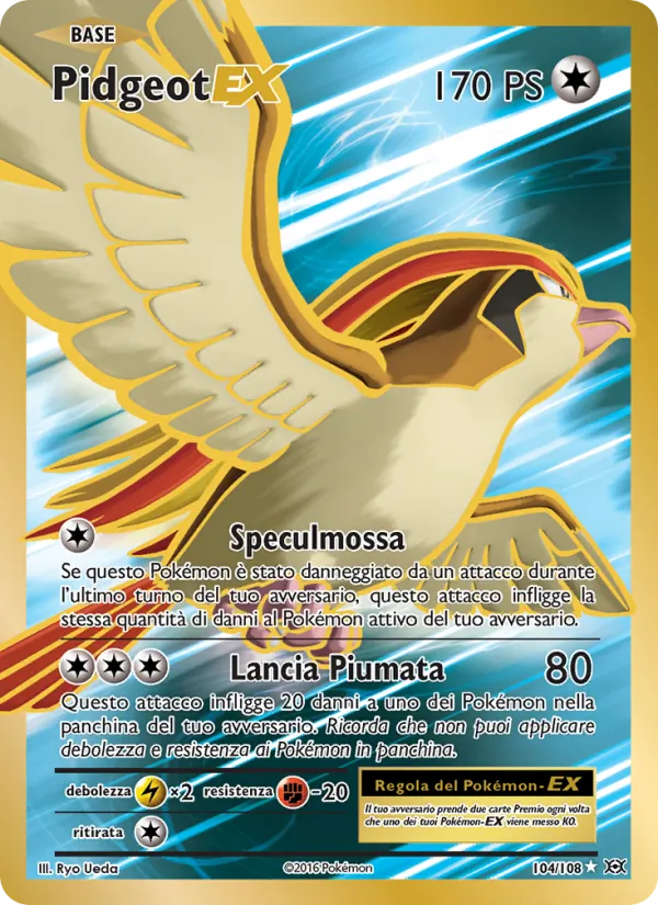 Pidgeot EX (Evoluzioni #104/108)