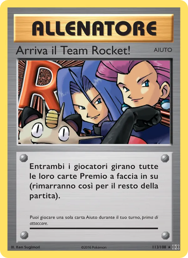 Arriva il Team Rocket! (Evoluzioni #113/108)