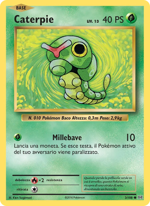 Caterpie (Evoluzioni #3/108)