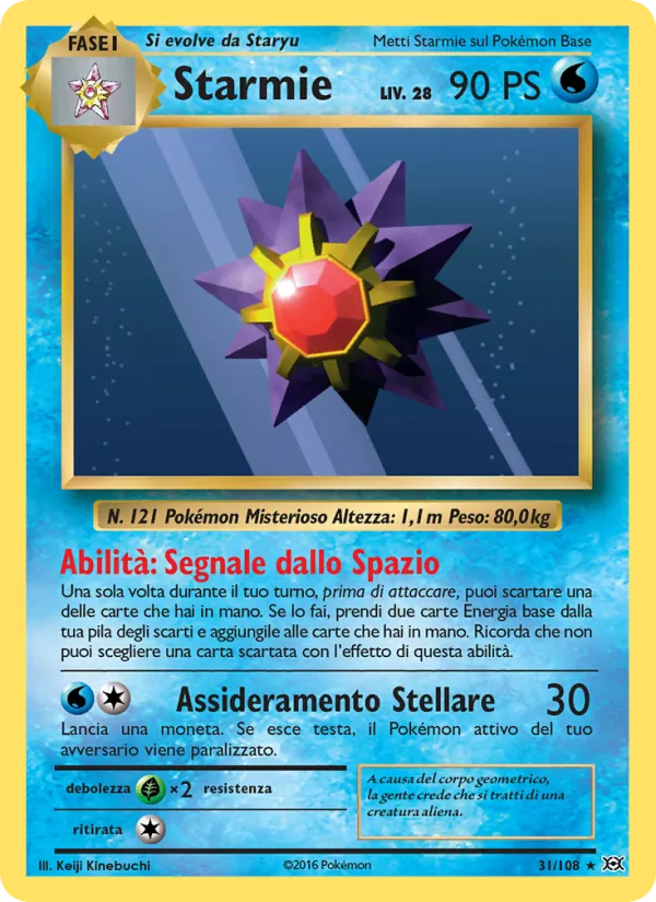 Starmie (Evolutions #31/108)