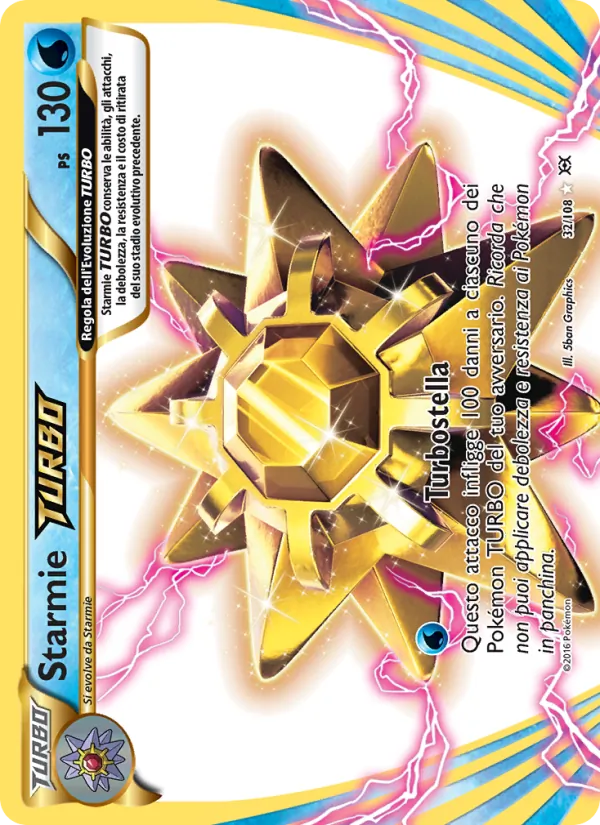 Starmie TURBO (Evoluzioni #32/108)