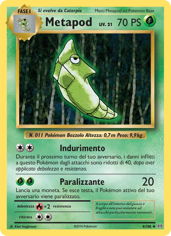 Metapod (Evoluzioni #4/108)