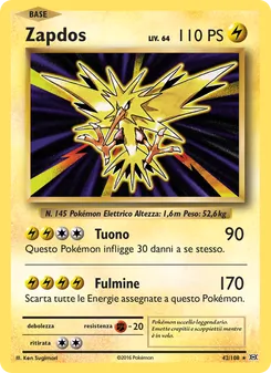 Zapdos (Evoluzioni #42/108)
