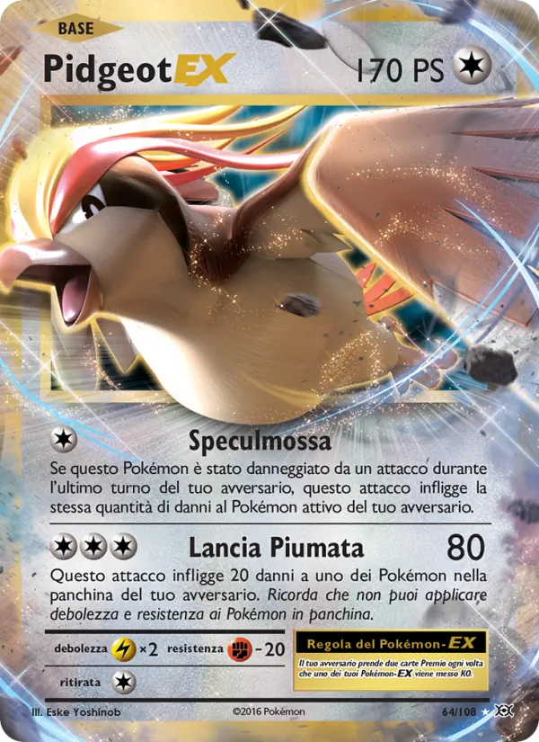 Pidgeot EX (Evoluzioni #64/108)