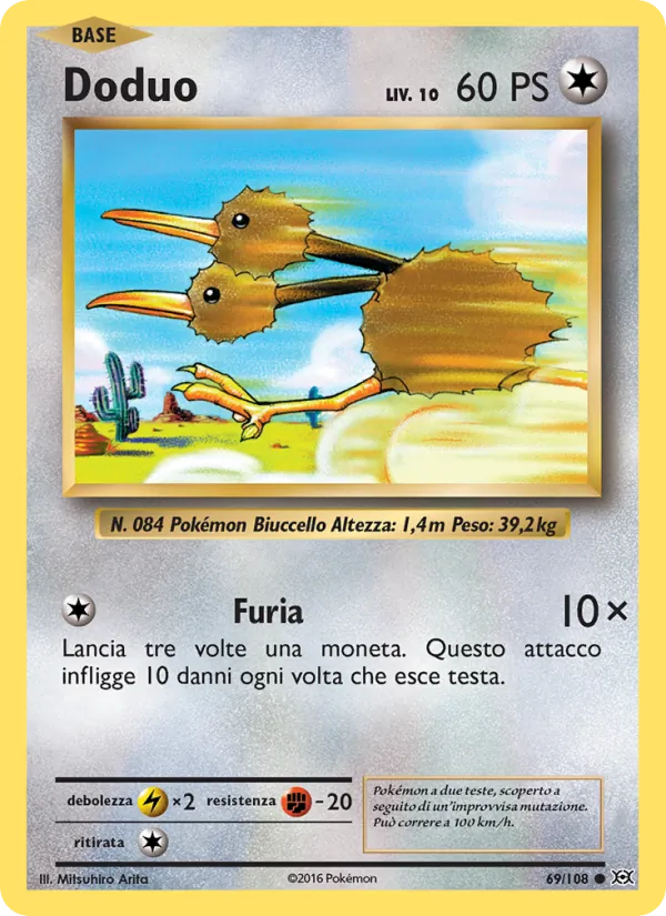 Doduo (Evolutions #69/108)