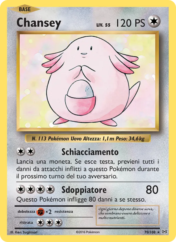 Chansey (Evoluzioni #70/108)