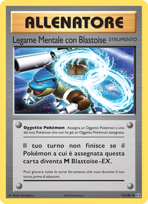 Legame Mentale con Blastoise (Evoluzioni #73/108)