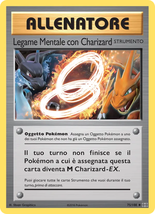 Legame Mentale con Charizard (Evoluzioni #75/108)
