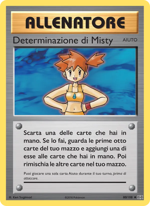 Determinazione di Misty (Evoluzioni #80/108)