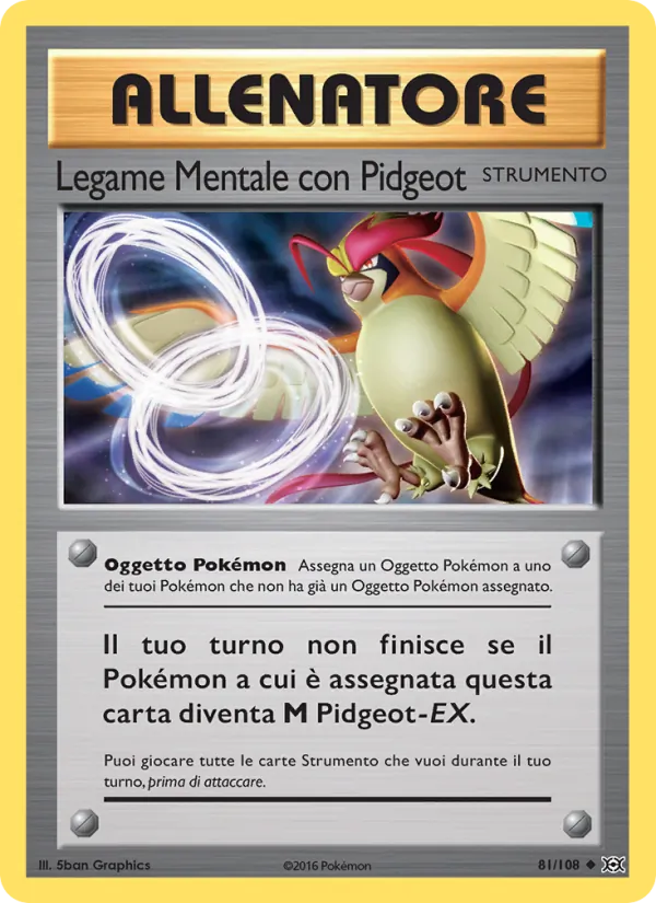 Legame Mentale con Pidgeot (Evoluzioni #81/108)