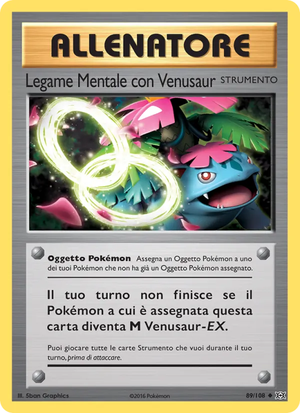 Legame Mentale con Venusaur (Evoluzioni #89/108)