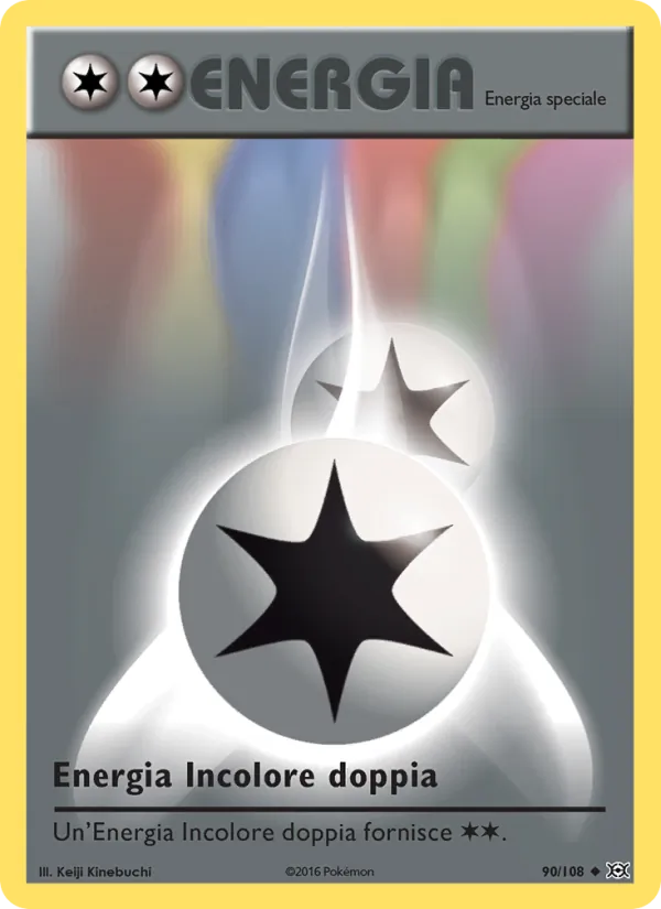 Energia Incolore doppia (Evoluzioni #90/108)