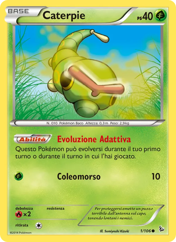 Caterpie (Fuoco Infernale #1/106)
