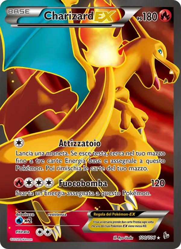 Charizard EX (Fuoco Infernale #100/106)
