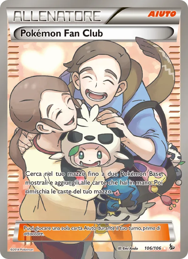 Pokémon Fan Club (Fuoco Infernale #106/106)