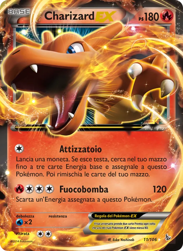 Charizard EX (Fuoco Infernale #11/106)