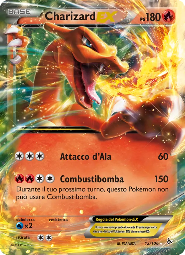 Charizard EX (Fuoco Infernale #12/106)