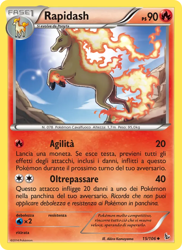 Rapidash (Fuoco Infernale #15/106)