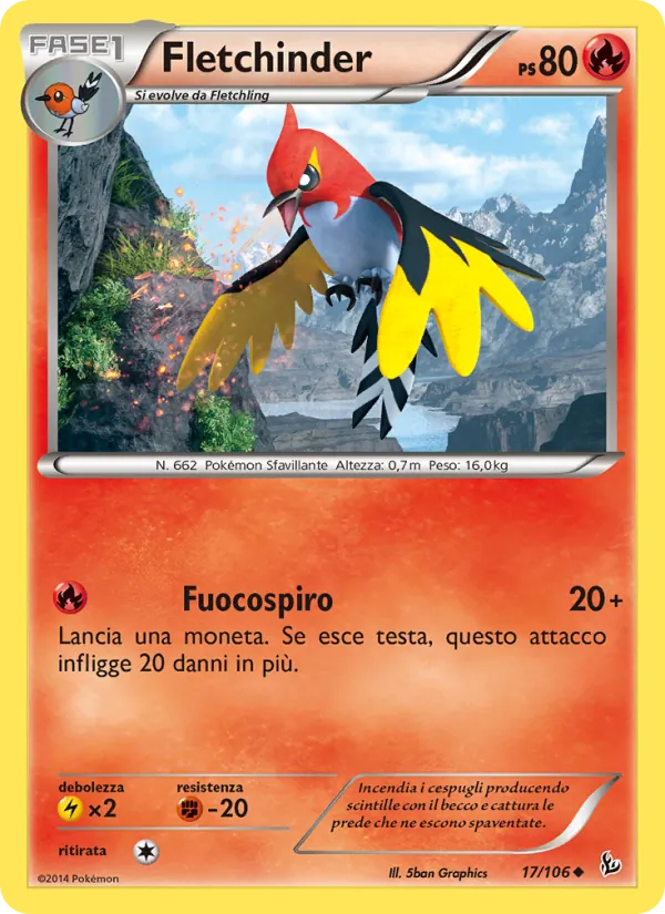 Fletchinder (Fuoco Infernale #17/106)