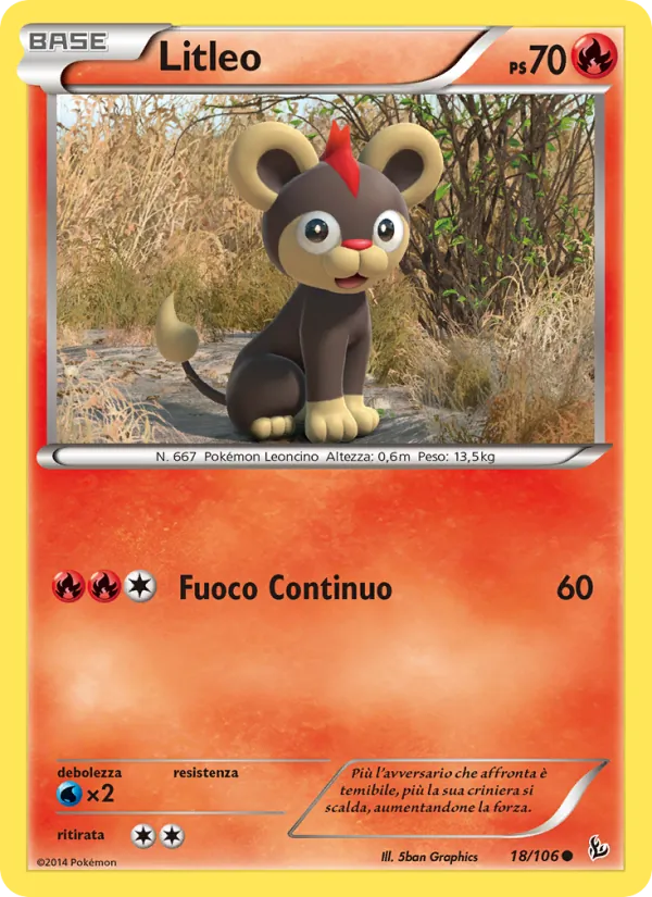 Litleo (Fuoco Infernale #18/106)