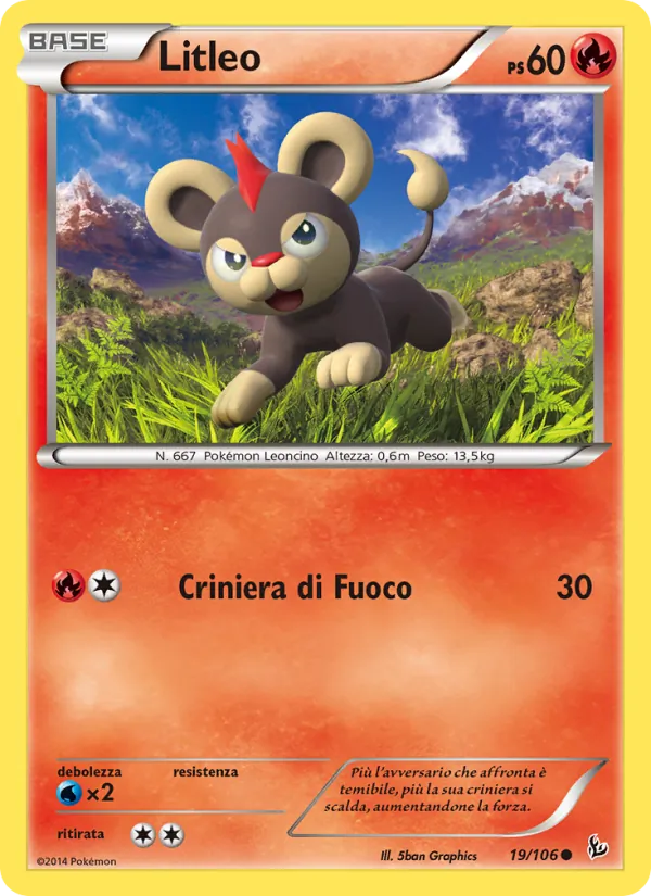 Litleo (Fuoco Infernale #19/106)