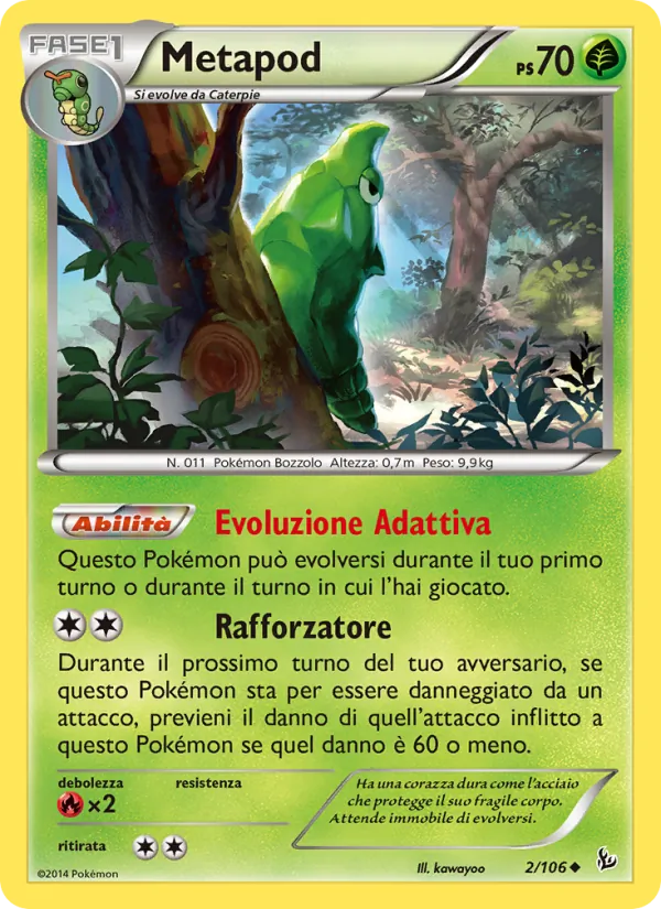 Metapod (Fuoco Infernale #2/106)