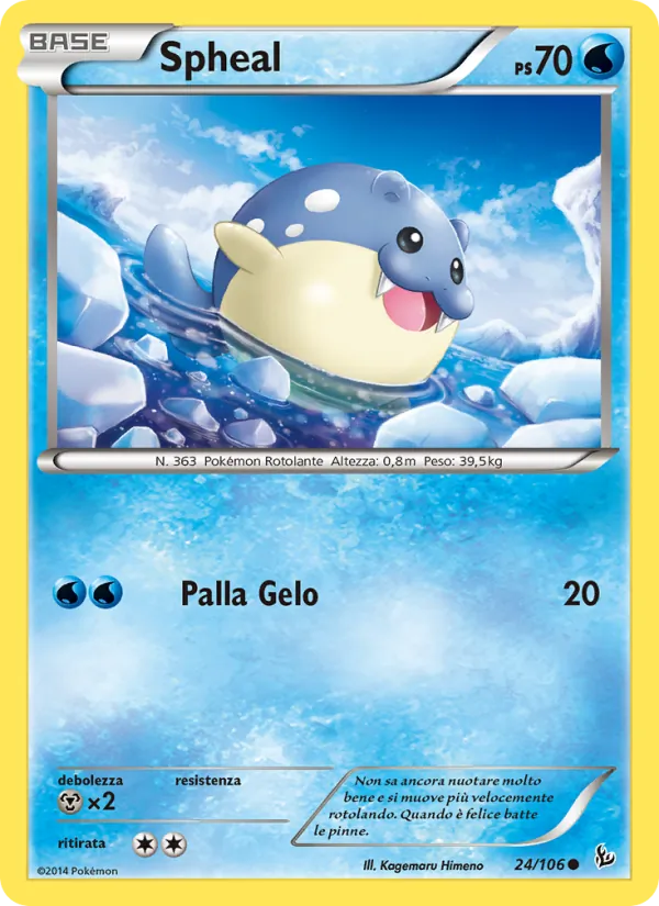 Spheal (Fuoco Infernale #24/106)