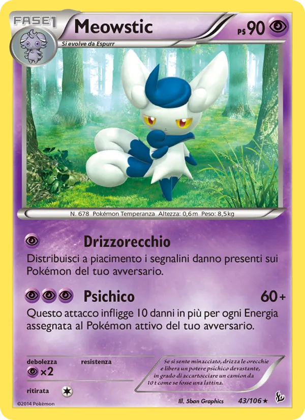 Meowstic (Fuoco Infernale #43/106)