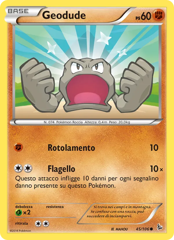 Geodude (Fuoco Infernale #45/106)