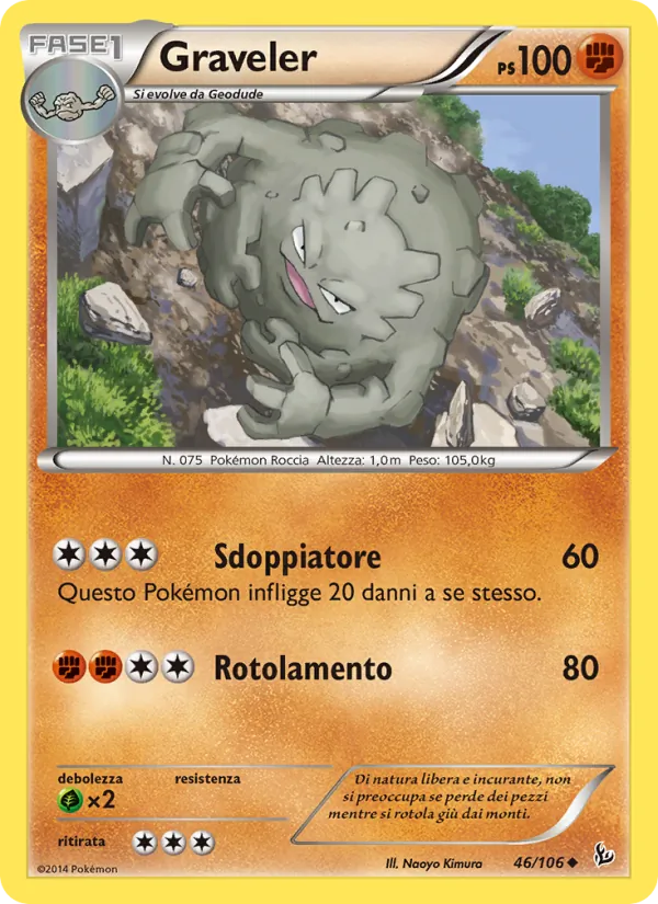 Graveler (Fuoco Infernale #46/106)