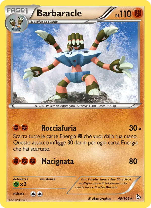 Barbaracle (Fuoco Infernale #49/106)