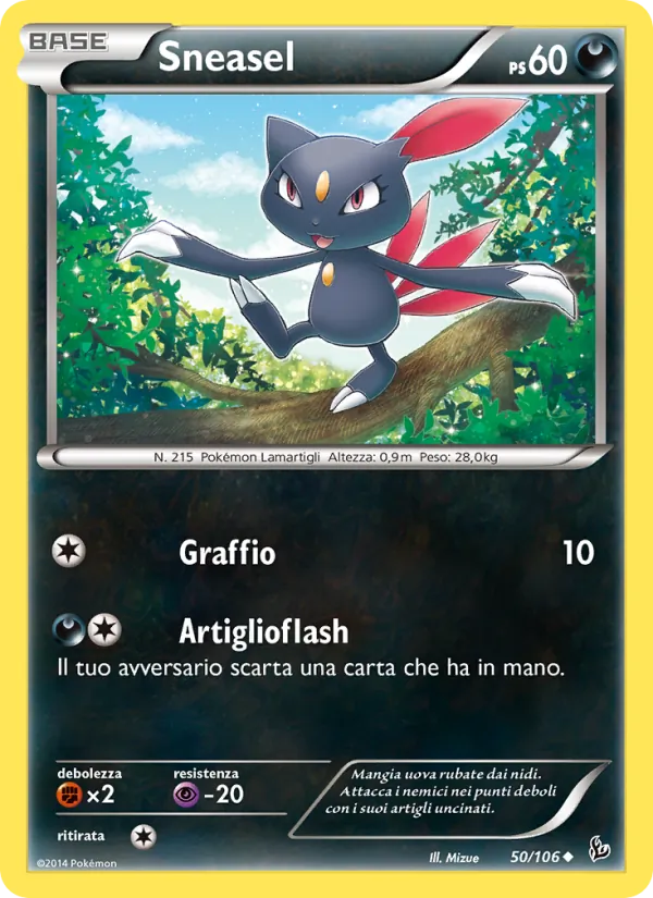 Sneasel (Flashfire #50/106)