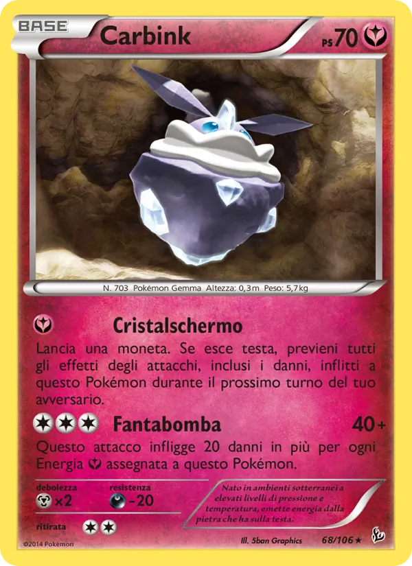 Carbink (Fuoco Infernale #68/106)