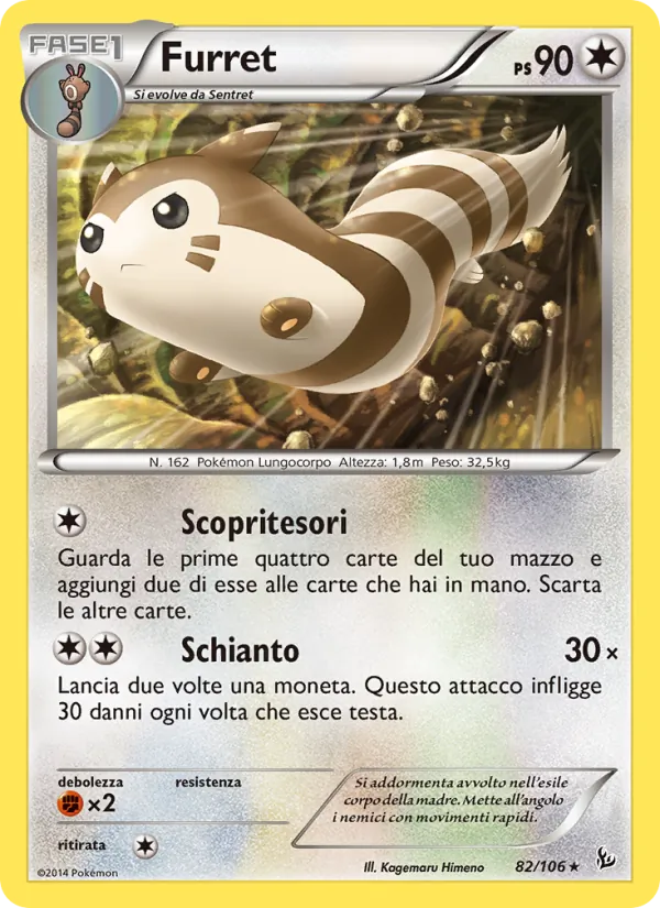 Furret (Flashfire #82/106)