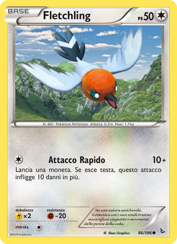 Fletchling (Fuoco Infernale #86/106)