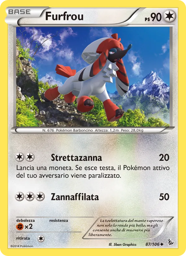Furfrou (Fuoco Infernale #87/106)
