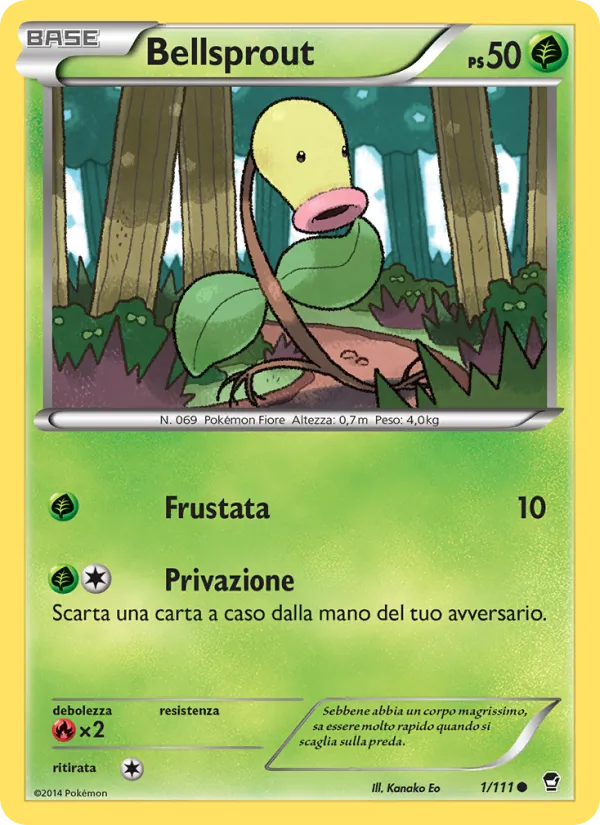 Bellsprout (Colpi Furiosi #1/111)