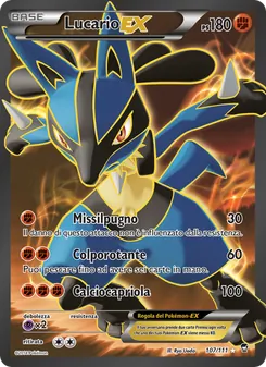 Lucario EX (Colpi Furiosi #107/111)