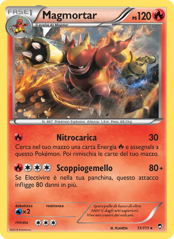 Magmortar (Colpi Furiosi #11/111)