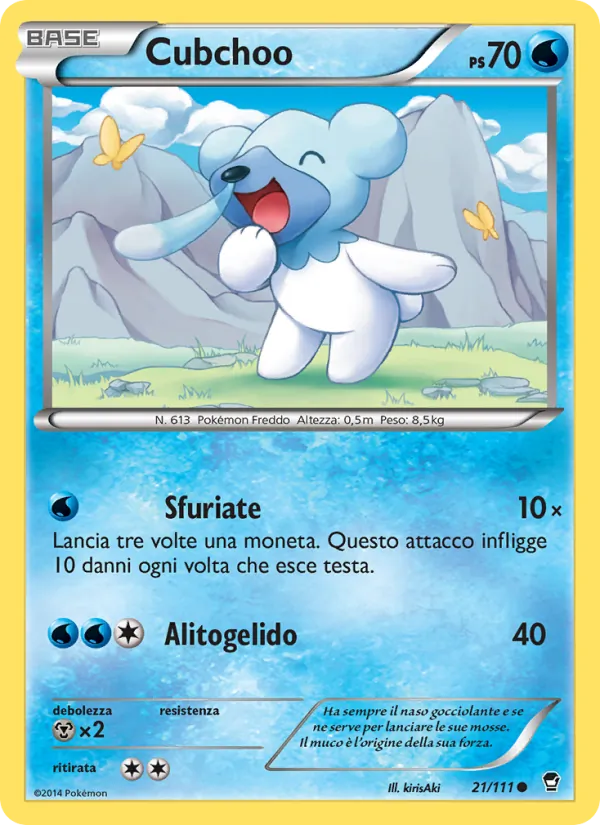 Cubchoo (Furious Fists #21/111)