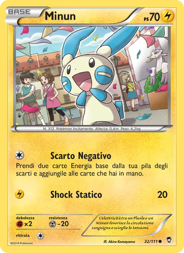Minun (Colpi Furiosi #32/111)
