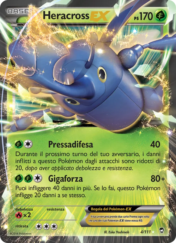 Heracross EX (Colpi Furiosi #4/111)