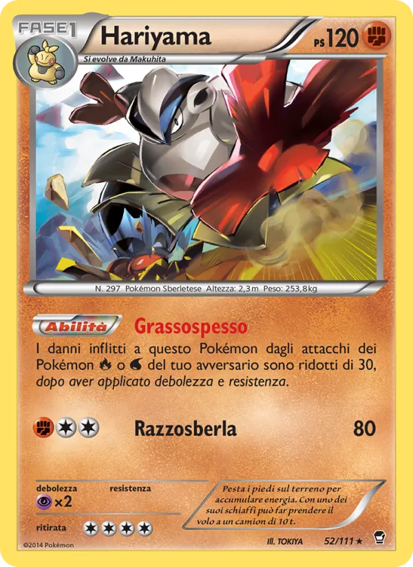 Hariyama (Furious Fists #52/111)