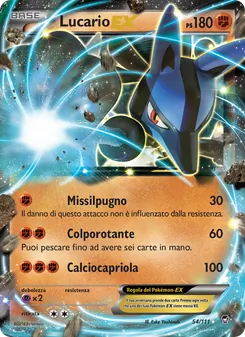 Lucario EX (Colpi Furiosi #54/111)